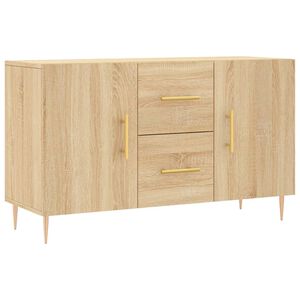 vidaXL Sideboard Sonoma Oak 100x36x60 cm Engineered Wood