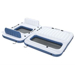 Bestway Hydro-Force Floating Island 2 pcs PVC White and Blue