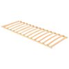 vidaXL Slatted Bed Base Brown 70 x 190 cm Solid Beech Wood