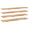 vidaXL Floating Shelves 4 pcs 140x30x2 cm Oil Finished