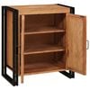 vidaXL Bedside Cabinet Brown 66 x 35 x 76 cm Solid acacia wood