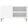 vidaXL Record Cabinet White 84.5x38x48 cm Engineered Wood