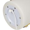 Bo-Camp Table Lamp Longford White LED