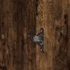 vidaXL Wardrobe with Shelf Smoked Oak 55 x 25 x 189 cm Engineered Wood