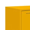 vidaXL Sideboard Mustard Yellow 68x39x72 cm Steel
