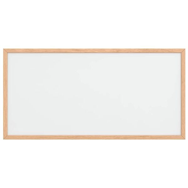 vidaXL Magnetic Whiteboard with Solid Pine Wood Frame 60x30 cm