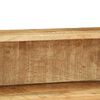 vidaXL Console Table Brown 100 x 55 x 75 cm Solid Mango wood