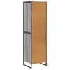 vidaXL Book Cabinet Grey Sonoma 43 x 36 x 150.5 cm Engineered Wood