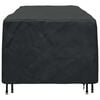 vidaXL Furniture Cover Plain Black 270 x 110 x 70 cm 420D