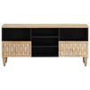 vidaXL TV Cabinet 100x33x46 cm Solid Wood Mango