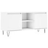 vidaXL TV Cabinet White 104x35x50 cm Engineered Wood