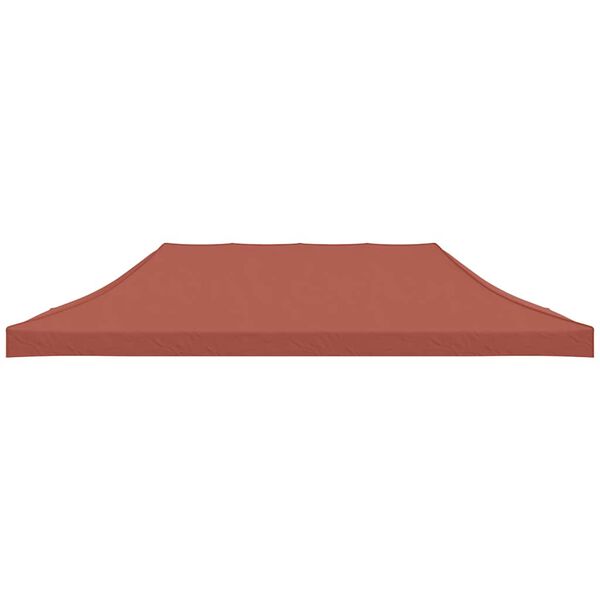 vidaXL Party Tent Roof 6x3 m Terracotta 270 g/m²