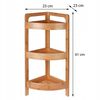 Bathroom Solutions 3-tier Bathroom Rack Bamboo