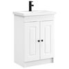 vidaXL Bathroom Furniture Set White 78.5 x 37.5 x 81 cm