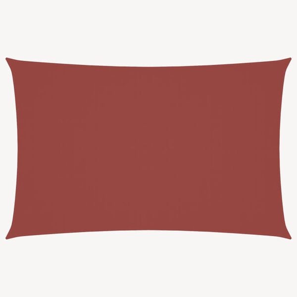 vidaXL Sunshade Sail Oxford Fabric Rectangular 2.5x5 m Terracotta
