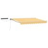 vidaXL Electric Retractable Awning Sand 3.5 x 2.5 m