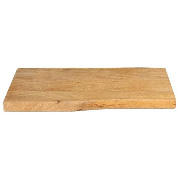 vidaXL Table Top 50x40x3.8 cm Live Edge Solid Wood Mango