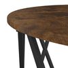 vidaXL Coffee Table Smoked Oak 80 x 80 x 42 cm