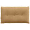 vidaXL Back Pillow Brown 80 x 50 cm Corduroy Fabric