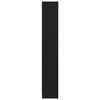 vidaXL Bookshelf Black Oak 60 x 24 x 143 cm Engineered Wood
