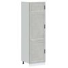 vidaXL Kitchen Cupboard "Porto" Concrete Grey Engineered Wood