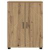 vidaXL Bathroom Cabinet with Storage Artisan Oak 60 x 35 x 80 cm