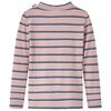 Kids' T-shirt with Long Sleeves Light Pink 92