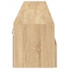 vidaXL TV Wall Cabinets 2 pcs Sonoma Oak 100x30x30 cm Engineered Wood
