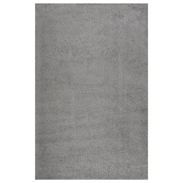vidaXL Shaggy Rug High Pile Grey 200x290 cm