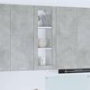 vidaXL Hanging Cabinet Concrete Grey 40 x 31 x 100 cm Engineered Wood