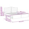 vidaXL Bed Frame with Drawer Sonoma Oak 180 x 200 cm Engineer Wood