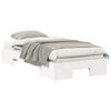 vidaXL Bed Frame White 90 x 200 cm