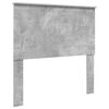 vidaXL Bed Frame Concrete Grey 100 x 200 cm Engineered Wood