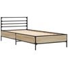 vidaXL Bed Frame without Mattress Sonoma Oak 90x200 cm