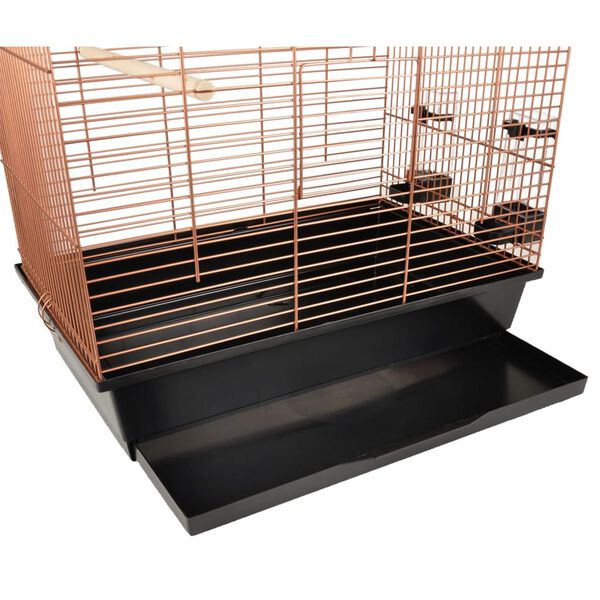 FLAMINGO Budgie Cage Klara 3 54x34x74.5 cm Copper
