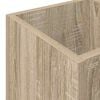 vidaXL Umbrella Stand Sonoma Oak 25 x 24.5 x 64 cm Engineered Wood