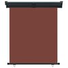 vidaXL Balcony Side Awning 145x250 cm Brown