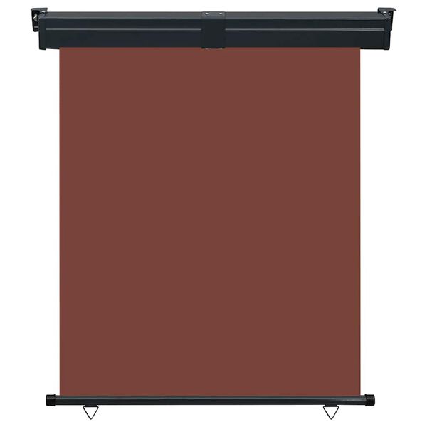 vidaXL Balcony Side Awning 145x250 cm Brown