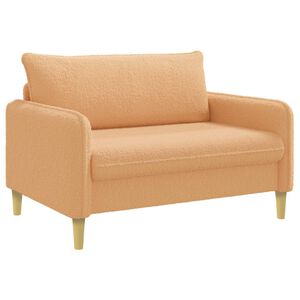 vidaXL XXL Armchair Beige Boucl&eacute;