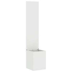 vidaXL Garden Privacy Screen White 32 x 150 cm Cold-rolled steel