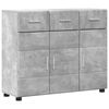 vidaXL Sideboard FLORIN 88.5 x 30.5 x 73 cm Concrete Grey