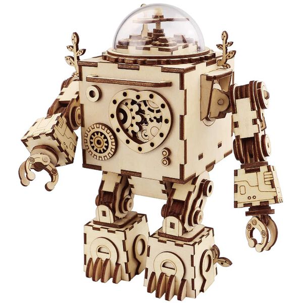 Robotime DIY Music Box Model Kit Steampunk Orpheus