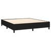 vidaXL Box Spring Bed Frame Black Super King Fabric (UK/IE/FI/NO only)