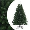 vidaXL Artificial Hinged Christmas Tree 150 cm PVC Medium Green