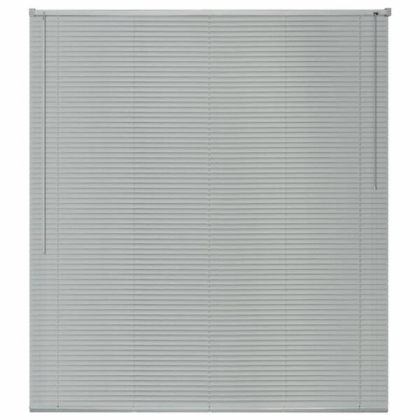 vidaXL Window Blinds Aluminium 100x130 cm Silver