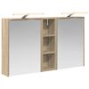 vidaXL Bathroom Cabinet Set 3 pcs 106 x 16 x 62.5 cm Engineered wood