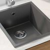 vidaXL Kitchen Sink Grey 38 x 44 x 20 cm Granite