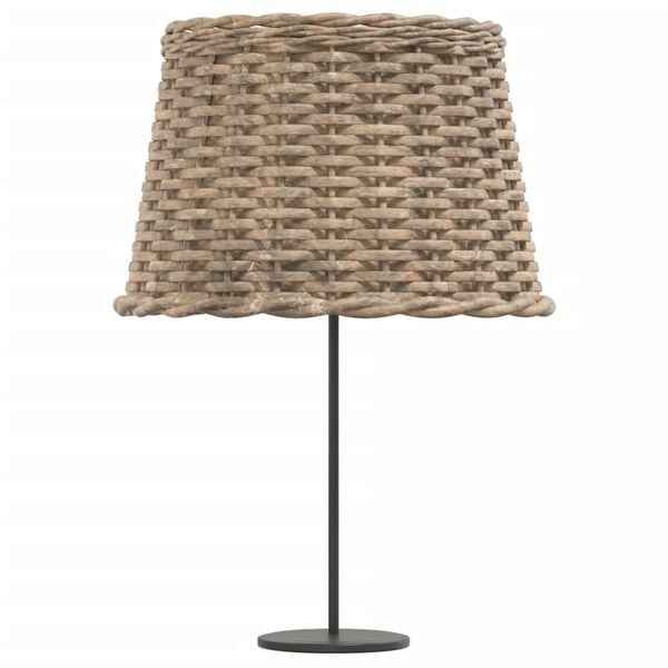 vidaXL Lamp Shade Brown &Oslash;40x26 cm Wicker