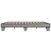 vidaXL Bed Frame without Mattress Grey Sonoma 200x200 cm