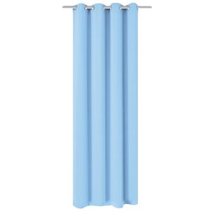 vidaXL Blackout Curtain with Metal Eyelets 270x245 cm Turquoise